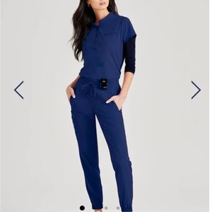 BURGUNDY Barco Unify Scrub Set